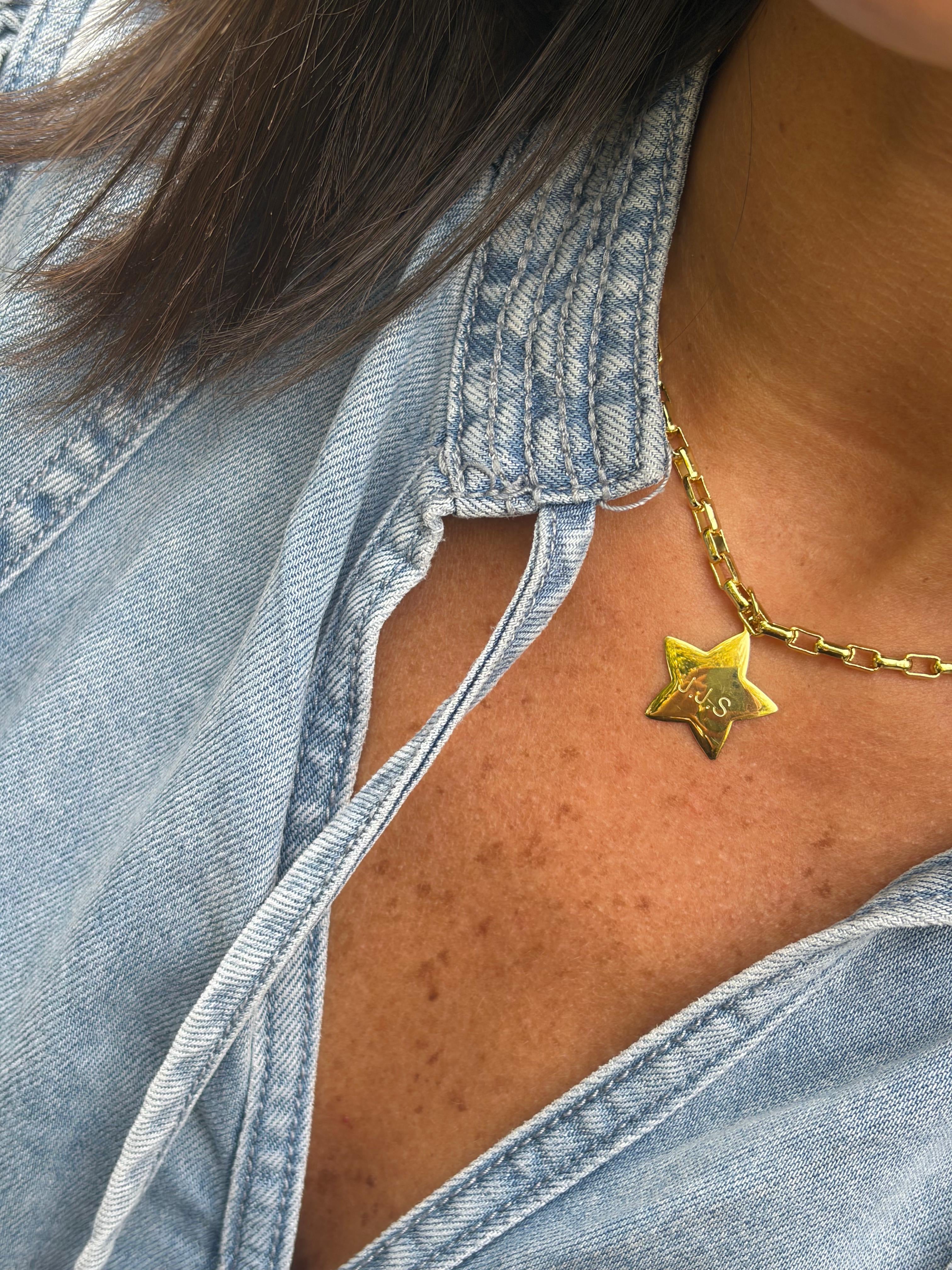 Collar personalizado estrella
