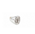 Anillo san Benito baño plata/oro