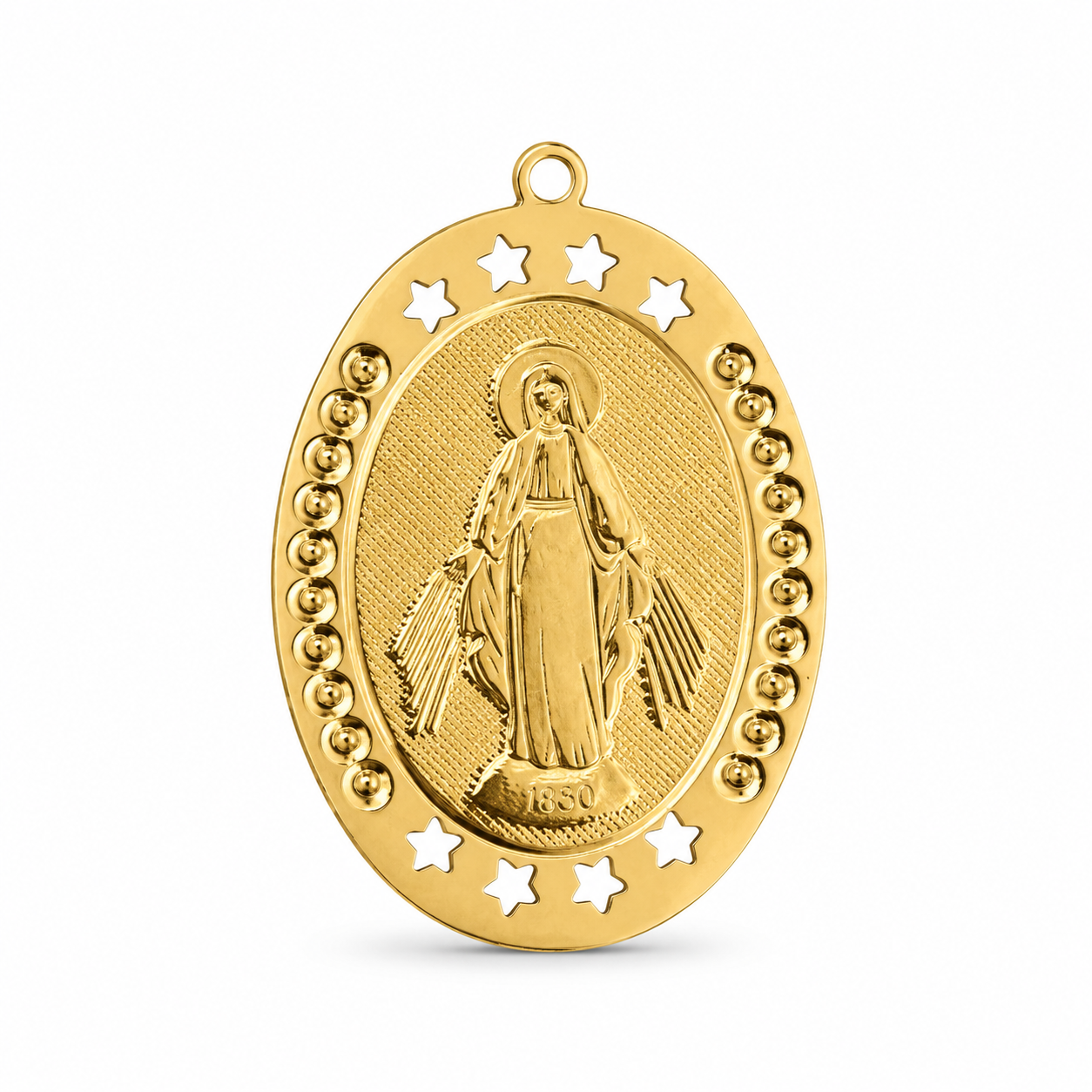 Charm Medalla Maria Estrella - De la Paz