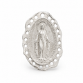 Charm Medalla Milagrosa Plata - De la Paz