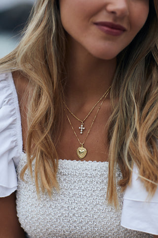 Collar Small Love PLATEADO